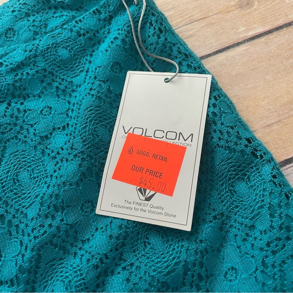 NWT volcom teal skirt - Picture 3 of 6